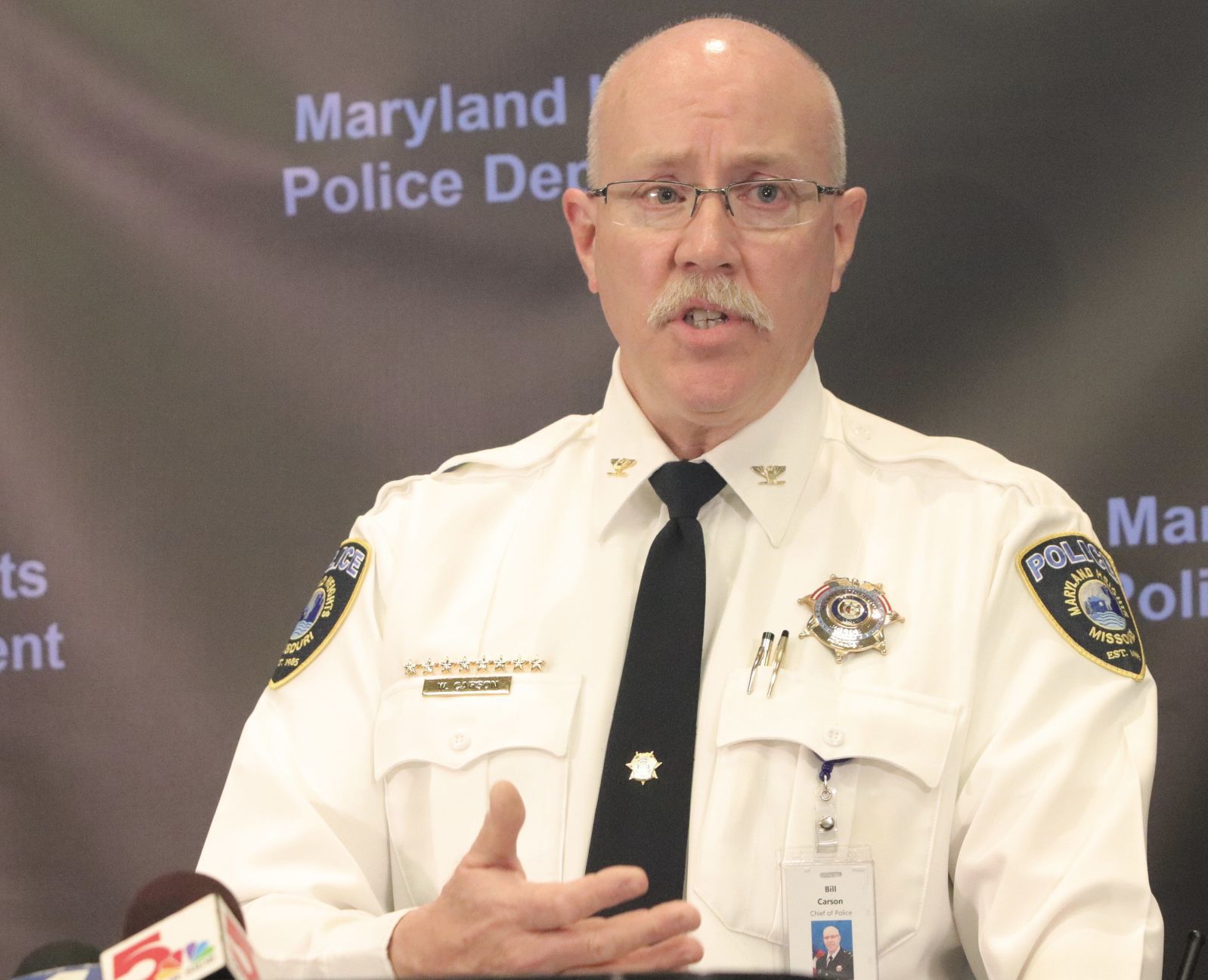 Maryland Heights Chief of Police Bill Carson
